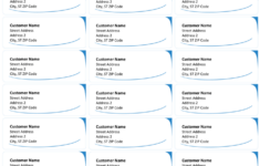 Free Mailing Label Templates Create Customized Labels