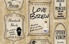 Free Printable Apothecary Labels That Are Monster Williams Blog