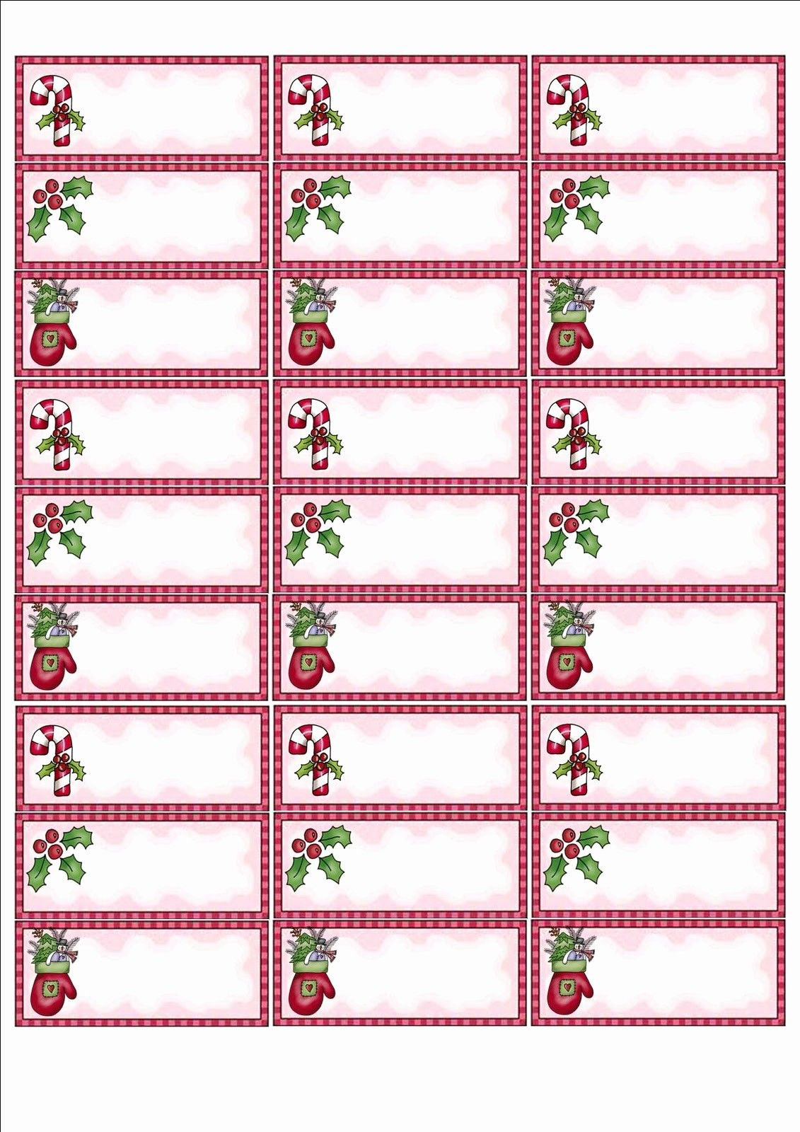 Free Printable Christmas Mailing Labels New Free Printable Labels T 