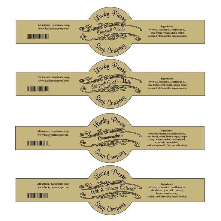 Free Printable Cigar Band Soap Label Template Printable Label 
