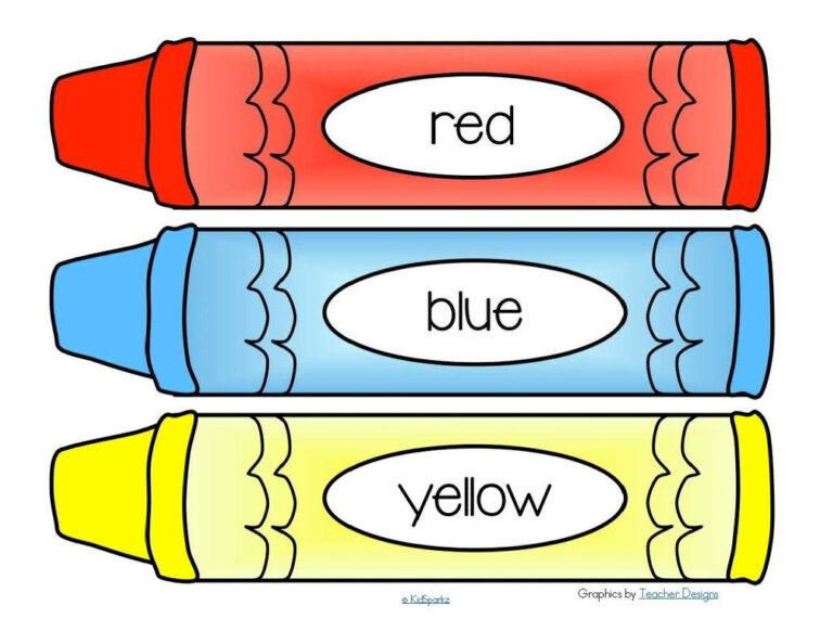 Free Printable Crayon Name Tags Free Printable Printable Labels Free Printable Crayon Name Tags Free Printable Printable Labels