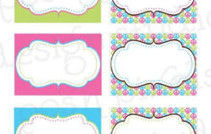 Free Printable Cute Blank Labels Printable Labels Candy Jar Labels