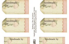 Free Printable Handmade By Tags And Labels Labels Printables Free