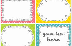 Free Printable Label Template Fresh 5 Best Of Free Editable Printable