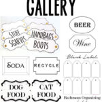 Free Printable Labels To Organize Your Stuff Labels Printables Free