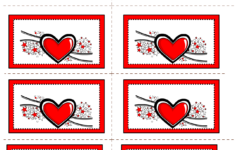 Free Printable Labels With Hearts