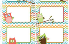 Free Printable Name Tags For Preschoolers Free Printable