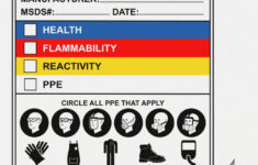 Free Printable Osha Secondary Container Label Template Printable Word