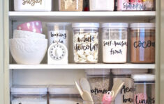 Free Printable Pantry Labels Hand Lettered Easy Home Decor Pantry