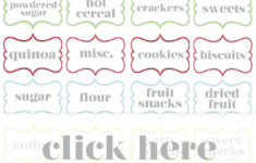 Free Printable Pantry Labels I Should Be Mopping The Floor