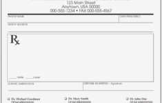 Free Printable Prescription Pad Free Printable