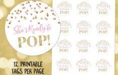 Free Printable Ready To Pop Popcorn Labels Free Printable