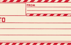 Free Printable Shipping Label Templates Template Business Format