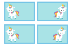 Free Printable Unicorn Party Gift Tag Unicorn Printables Birthday