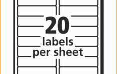 Free Template For Avery 5366 File Folder Labels Of What You Know About