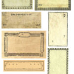 Free Vintage Labels From Victorian Era Collage Sheet The Graffical Muse