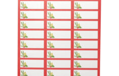 Gartner Studios Holly Printable Address Labels 150 Count Walmart