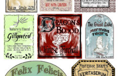 Harry Potter Potion Labels Free Printable Harry Potter Potion Labels
