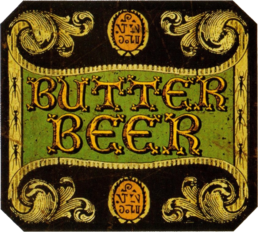 Harry Potter Props Butter Beer Label Stick On A Beer Bottle 