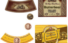 Harry Potters Butter Beer Free Printable Labels Oh My Fiesta In English