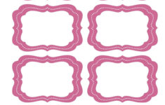 How To Make Pretty Labels In Microsoft Word Free Editable Printable