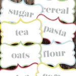 I Should Be Mopping The Floor Free Printable Pantry Labels