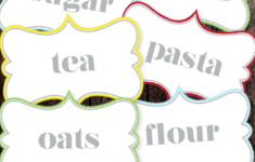 I Should Be Mopping The Floor Free Printable Pantry Labels