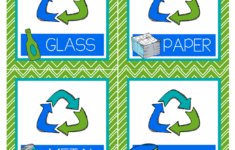 I Should Be Mopping The Floor Free Printable Recycling Bin Labels