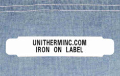 Iron On Clothing Label System Unitherm Inc
