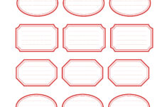 Label Templates Free Printable Stationery Labels Gift Label Template