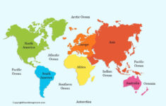 Labeled Map Of The World Map Of The World Labeled FREE