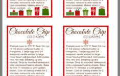 Labels For Cookie Jar Mason Jar Cookies Chocolate Chip Cookies