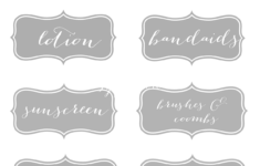 My Sweet Savannah Free Printable Labels