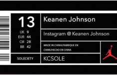 Nike Box Label Template Shoebox Template Serptorpentersdaughter Resume