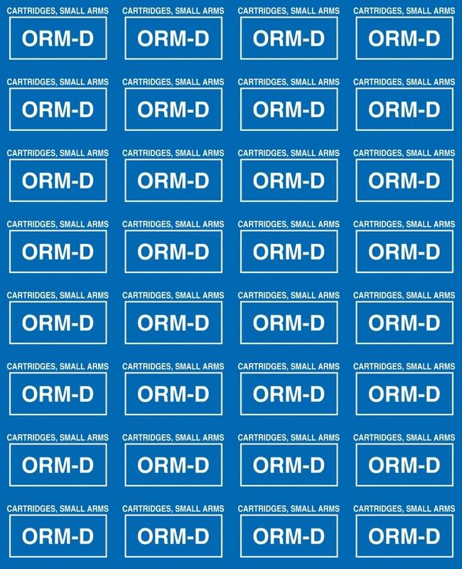 Orm D Label Printable Printable Label Templates