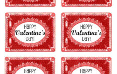 Peppermint Plum Printable Valentine Tags