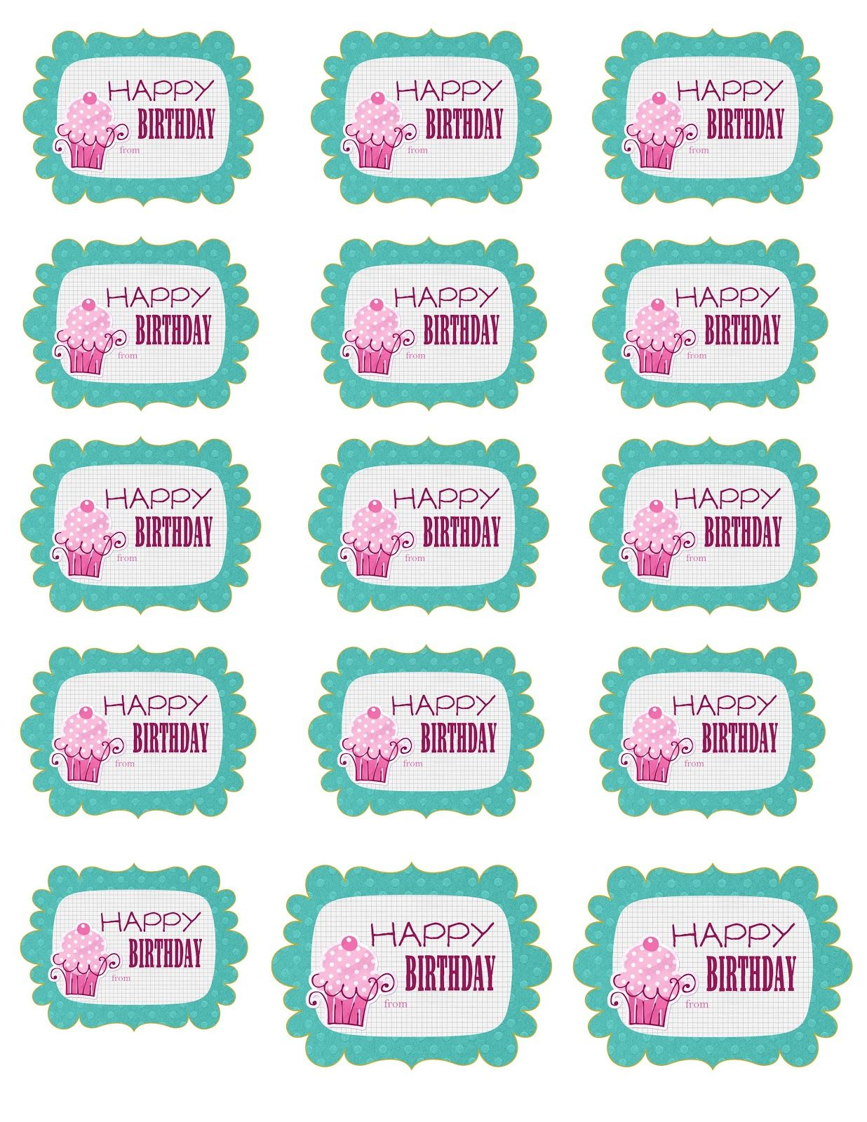Perspective Free Printable Gift Tags Birthday Birthday Gift Tags 