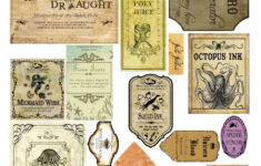 Potion Label Sheet Mysite