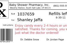 Prescription Label Template Microsoft Word Printable Label Templates