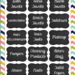 Printable Bathroom Labels Neat House Sweet Home