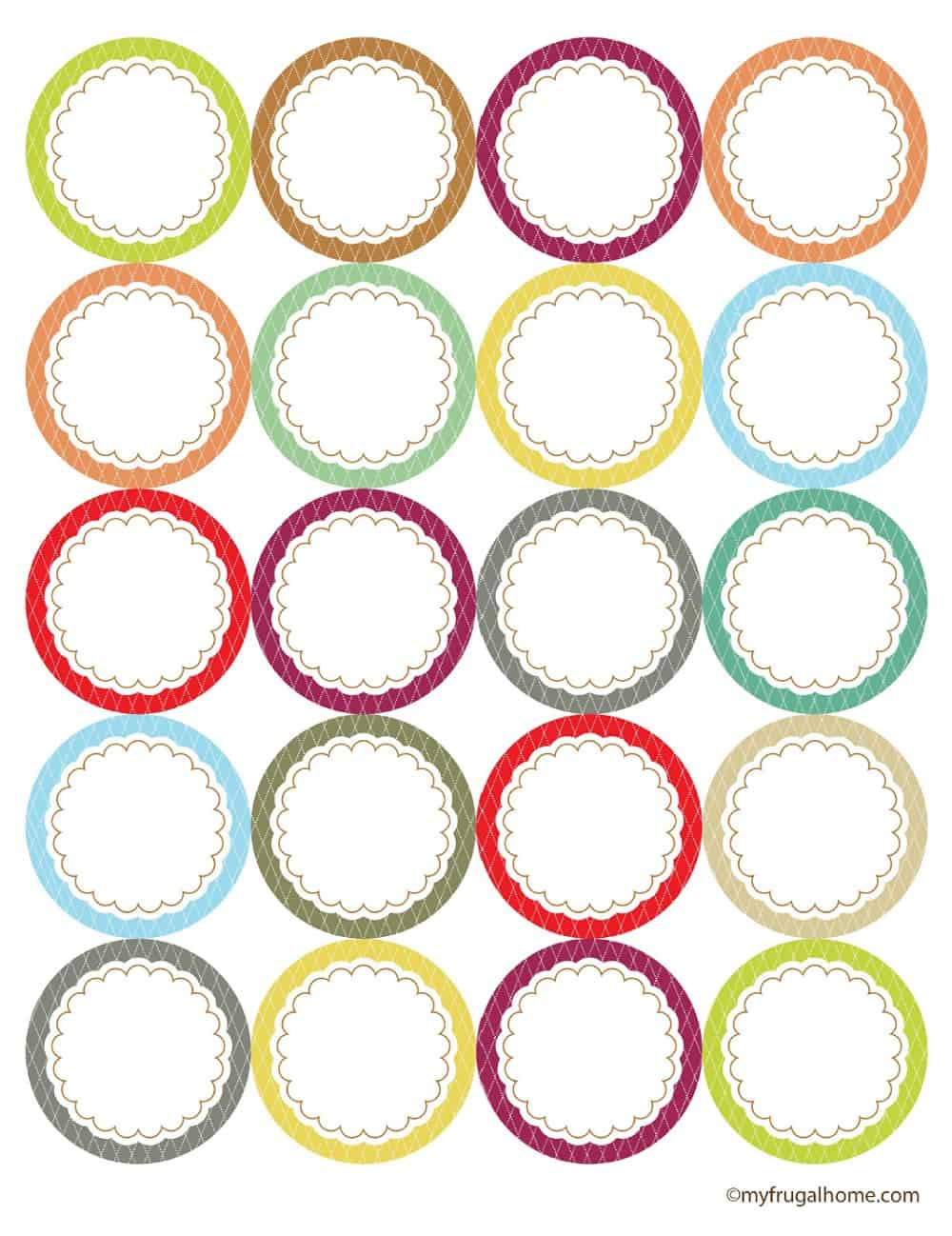 Printable Canning Jar Labels Printable Labels