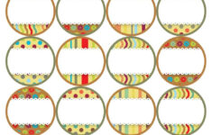 Printable Canning Jar Labels