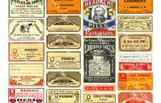 Printable Dispensary Labels