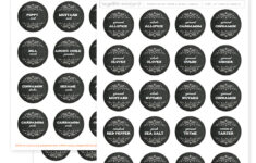 Printable Farmhouse Herb Spice Labels Free Printable Labels