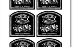 Printable Poison Label Printable Label Templates