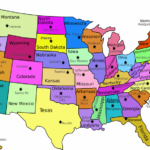 Printable United States Map With States Labeled Printable Us Map