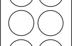 Round 3 Inch White Matte Printable Labels 100 Sheets 4179M