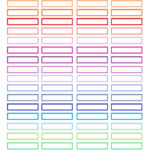 Small Planner Labels Free Planner Stickers Paper Toys Template