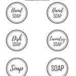Soap Labels Free Printable Simple Mom Review Diy Soap Labels