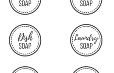 Soap Labels Free Printable Simple Mom Review Diy Soap Labels